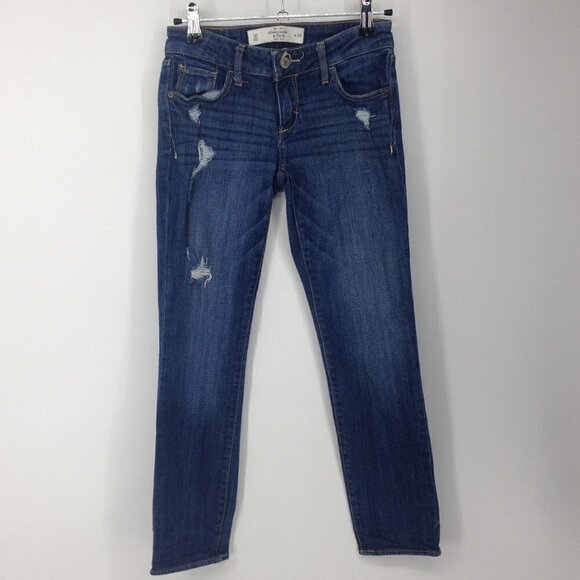 Abercrombie & Fitch Distressed Skinny Jeans - Picture 2 of 7